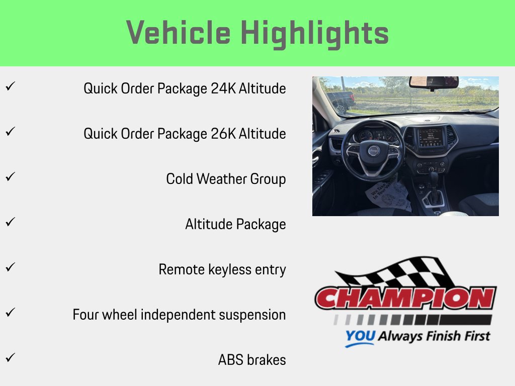 Used 2014 Jeep Cherokee Latitude w/ Cold Weather Group AWD/4WD image 6