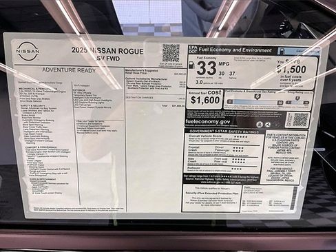 New 2025 Nissan Rogue SV image 36