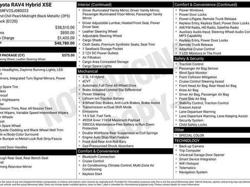 Used 2025 Toyota RAV4 XSE w/ Weather Package image 3