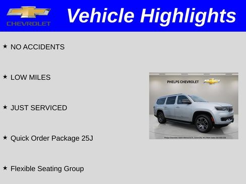 Used 2024 Jeep Wagoneer L Series II w/ Flexible Seating Group AWD/4WD image 2