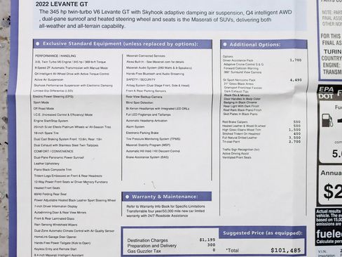 Used 2022 Maserati Levante GT image 2