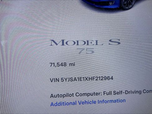 Used 2017 Tesla Model S 75 image 21