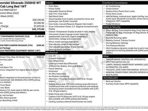 Used 2021 Chevrolet Silverado 2500 W/T w/ WT Fleet Convenience Package image 7