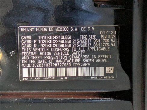 Used 2023 Honda HR-V LX image 23