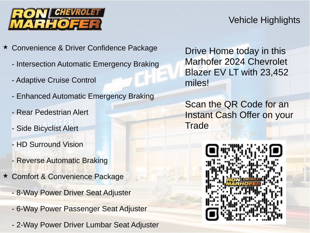 Used 2024 Chevrolet Blazer EV LT AWD/4WD image 15