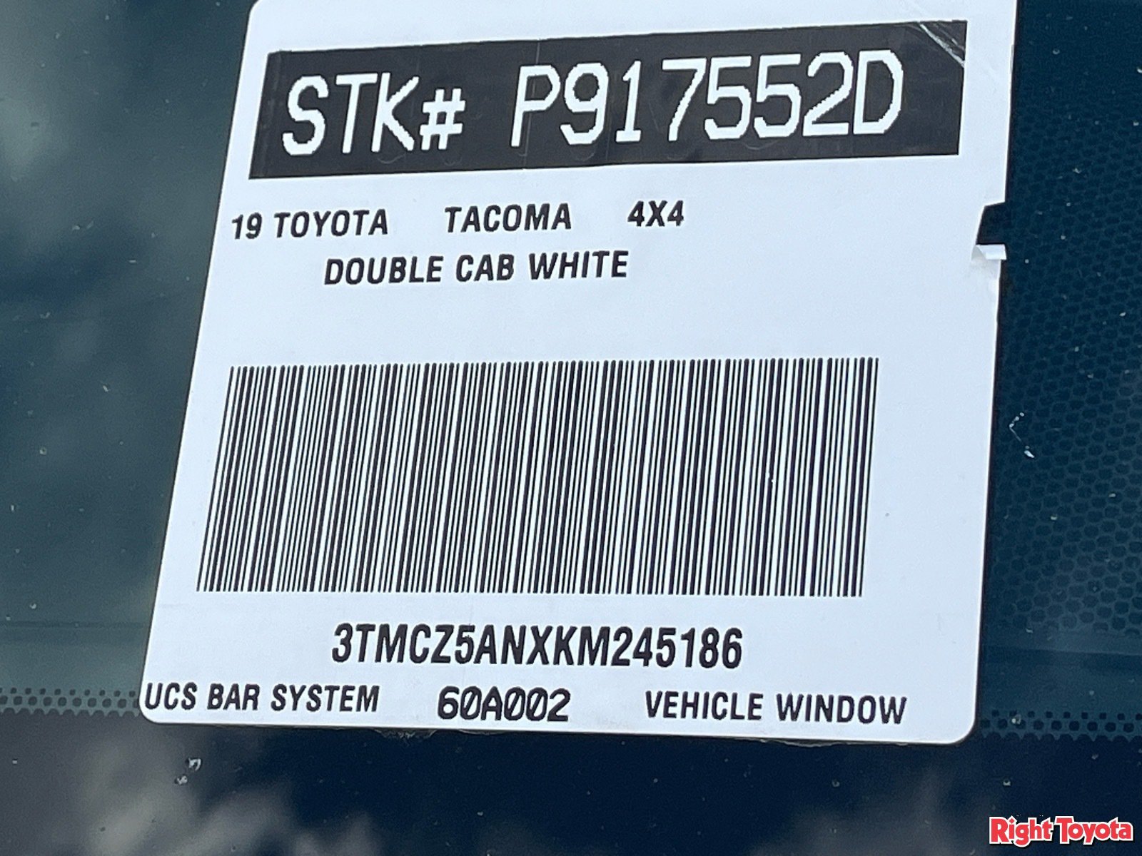 Used 2019 Toyota Tacoma SR w/ SR Convenience Package AWD/4WD image 33