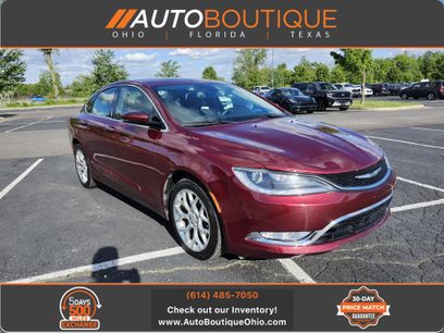 Used 2015 Chrysler 200 C w/ Navigation & Sound Group I