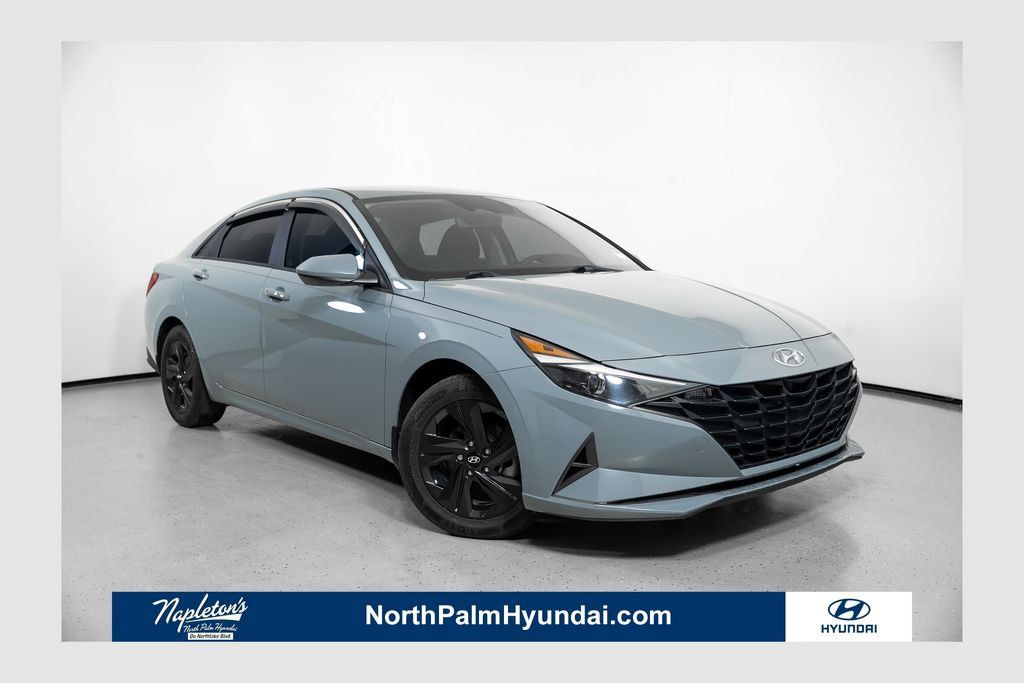 Used 2021 Hyundai Elantra Blue FWD image 1