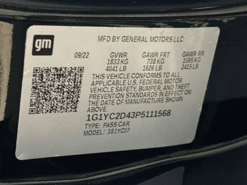 Used 2023 Chevrolet Corvette Stingray Premium Cpe w/ 3LT RWD image 25