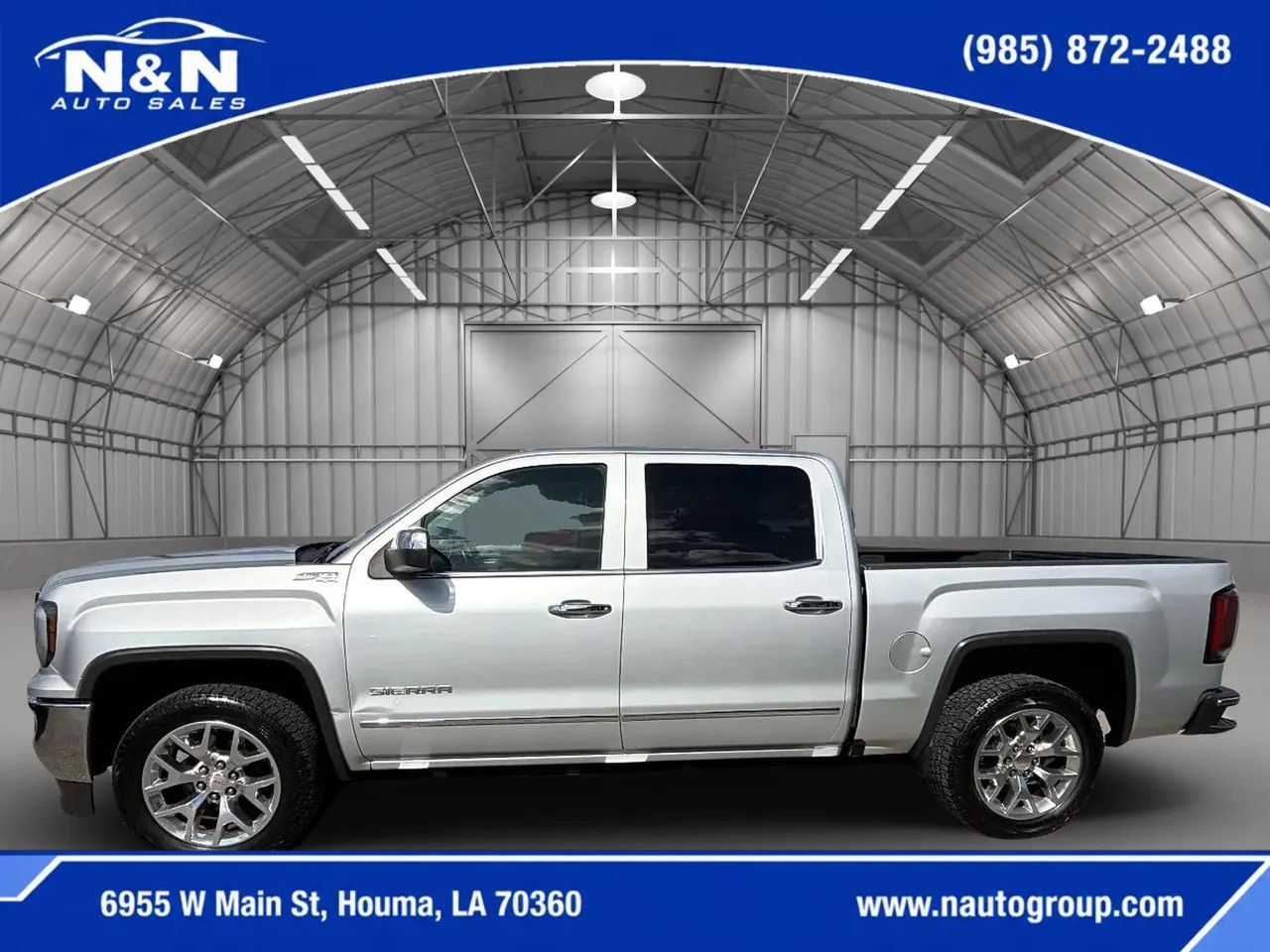 Used 2017 GMC Sierra 1500 SLT w/ SLT Premium Package AWD/4WD image 2