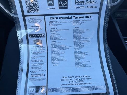 Used 2024 Hyundai Tucson XRT image 27