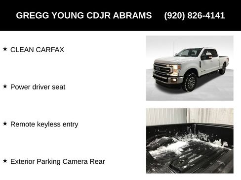 Used 2021 Ford F250 Lariat w/ Lariat Value Package image 7