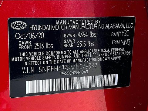 Used 2021 Hyundai Sonata Limited w/ Cargo Package image 35