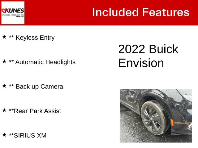 Used 2022 Buick Envision Essence w/ Sport Touring Package AWD/4WD image 5
