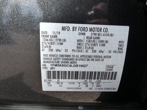 Used 2020 Ford Explorer ST w/ ST Street Pack image 21