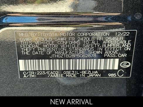 Certified 2023 Lexus IS 350 F Sport w/ Handling Package image 31