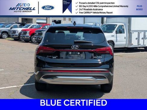 Used 2022 Hyundai Santa Fe Blue AWD/4WD image 4