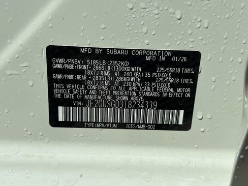 New 2026 Subaru Crosstrek 2.5i Sport AWD/4WD image 31