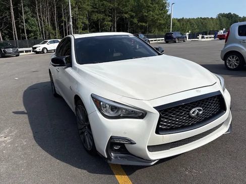 Used 2018 INFINITI Q50 Red Sport 400 w/ Proactive Package AWD/4WD image 1
