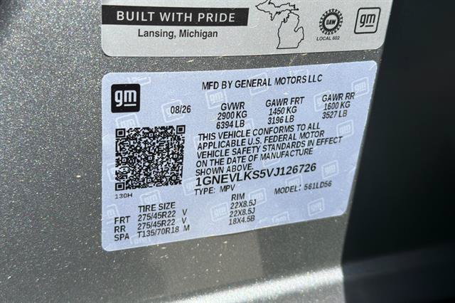 New 2027 Chevrolet Traverse RS AWD/4WD image 35