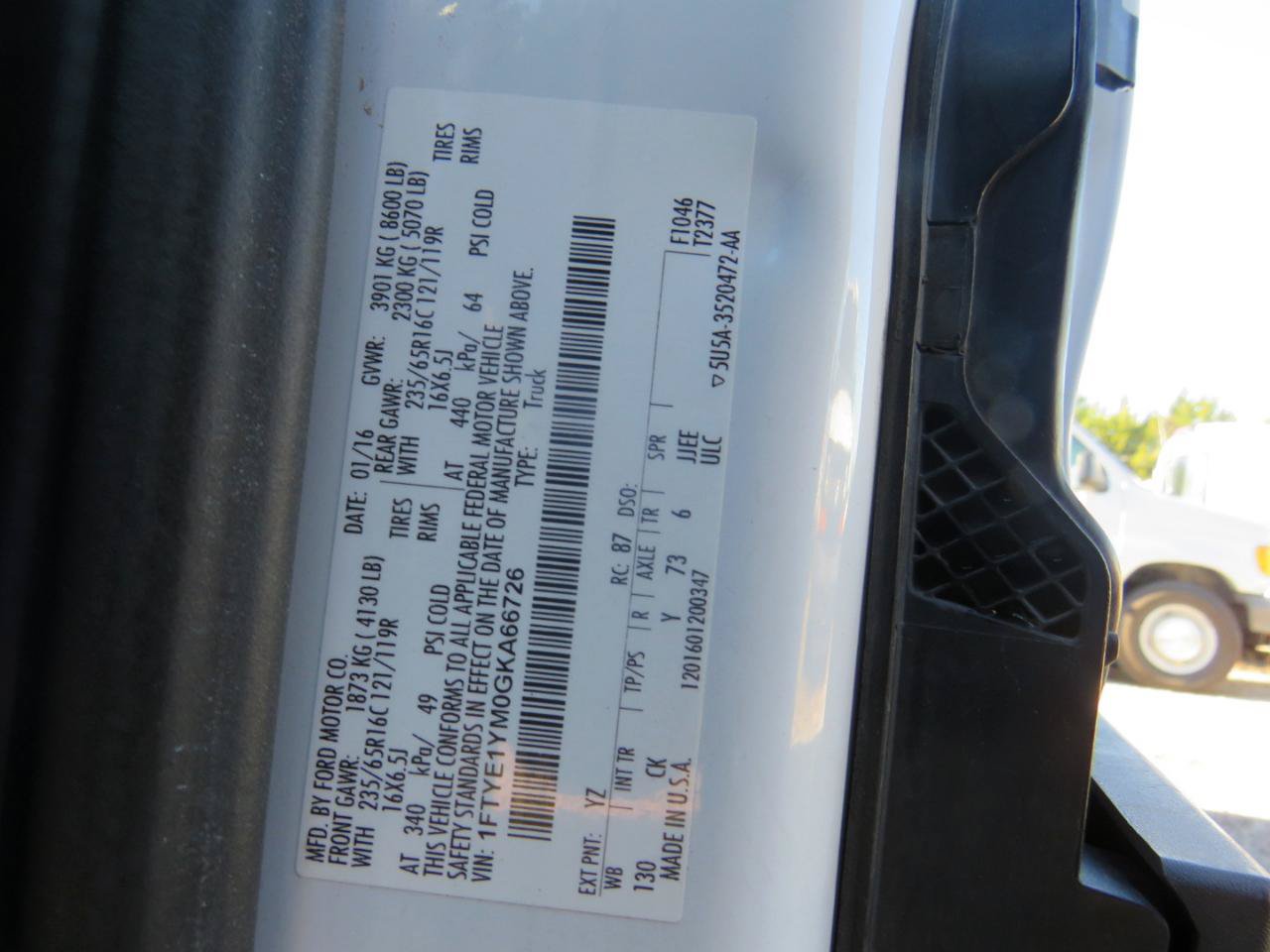 Used 2016 Ford Transit 150 130 Low Roof RWD image 23
