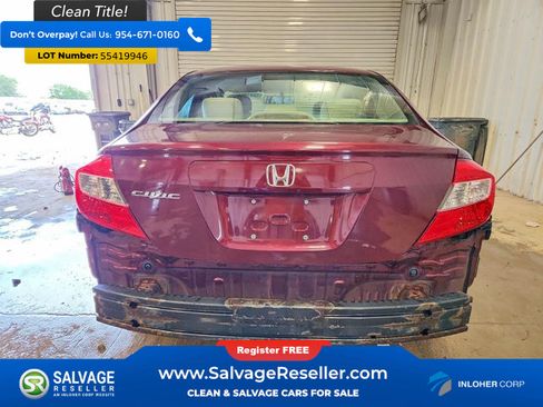 Used 2012 Honda Civic LX image 8