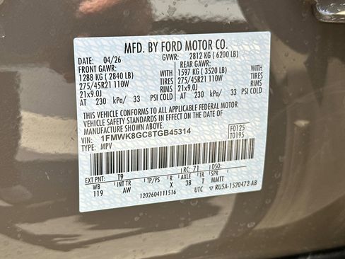 New 2026 Ford Explorer ST w/ Sun And Sound Package AWD/4WD image 29