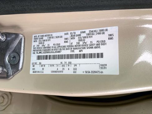 Used 2018 Lincoln MKC Select w/ Select Plus Package image 33