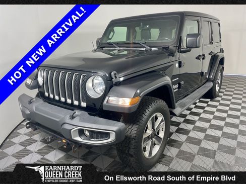 Used 2018 Jeep Wrangler Unlimited Sahara AWD/4WD image 1