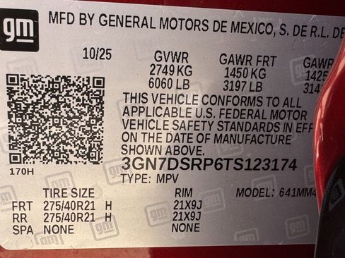 New 2026 Chevrolet Equinox EV RS image 27