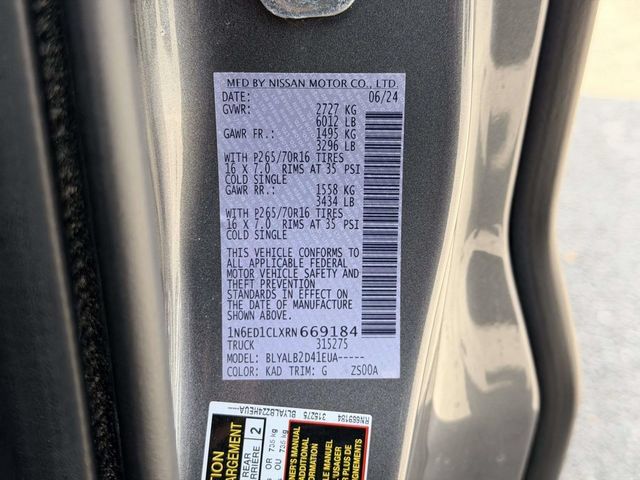 Used 2024 Nissan Frontier SV RWD image 25