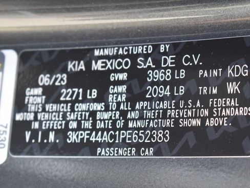 Certified 2023 Kia Forte GT w/ GT2 Package FWD image 40