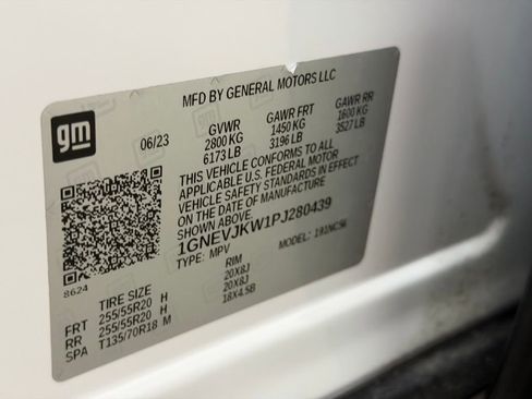 Certified 2023 Chevrolet Traverse RS w/ LPO, Floor Liner Package image 47