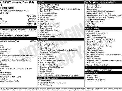 Used 2025 RAM 1500 Tradesman image 29
