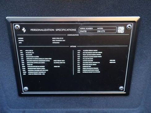 Used 2025 Ferrari 296 GTS RWD image 15