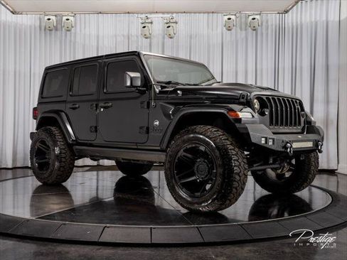 Used 2022 Jeep Wrangler Unlimited Sport w/ Cold Weather Group AWD/4WD image 19