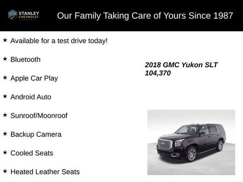 Used 2018 GMC Yukon SLT w/ Premium Edition AWD/4WD image 9