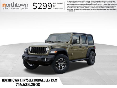 New 2026 Jeep Wrangler Sport S image 1