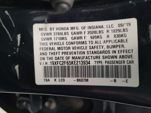 Used 2019 Honda Civic LX image 33