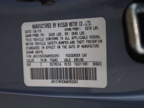 Used 2010 INFINITI G37 Sport w/ Premium Pkg image 20