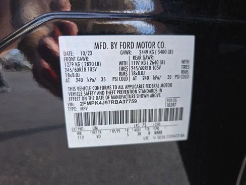 Certified 2024 Ford Edge SEL AWD/4WD image 27