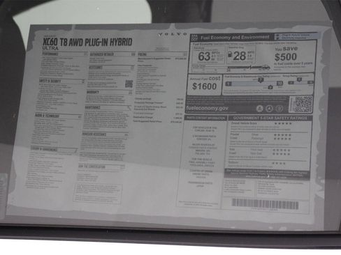 New 2026 Volvo XC60 T8 Ultra w/ Protection Package Premier image 18