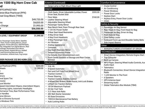 Certified 2023 RAM 1500 Big Horn AWD/4WD image 43
