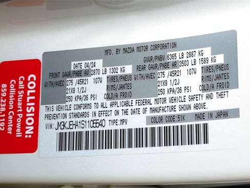 Used 2025 MAZDA CX-70 Plug-In Hybrid w/ Premium Plus image 38