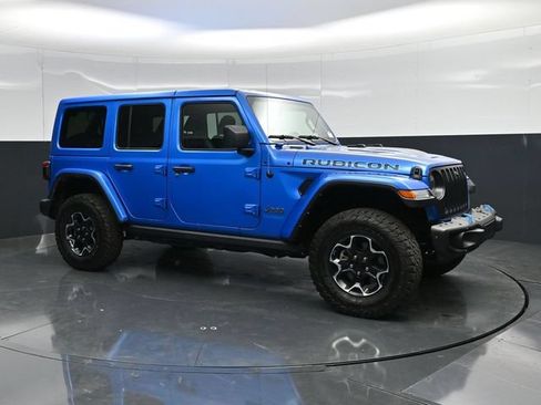 Used 2022 Jeep Wrangler Unlimited Rubicon 4xe w/ Steel Bumper Group AWD/4WD image 3