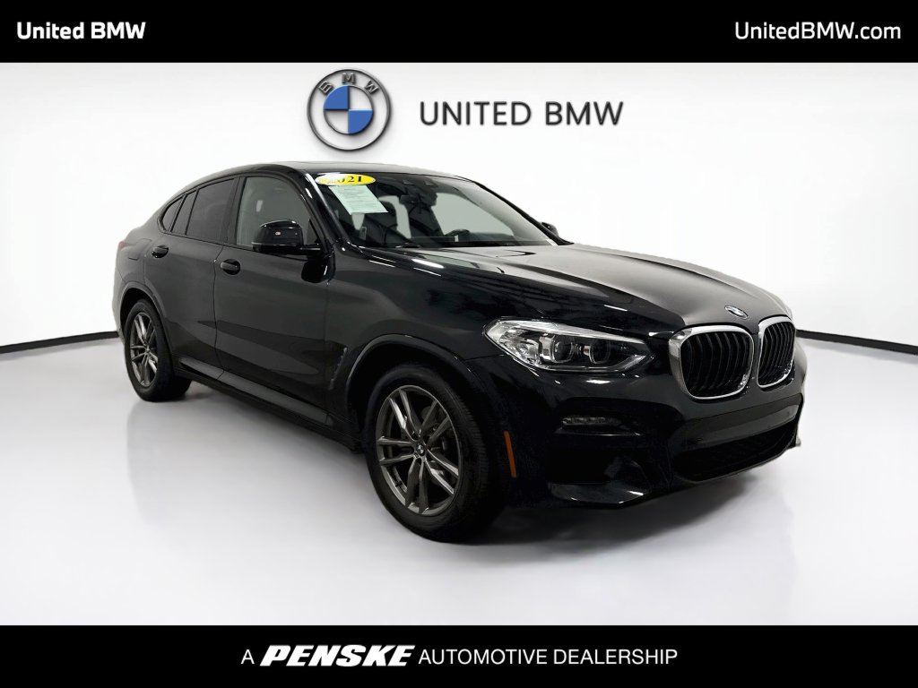 Used 2021 BMW X4 xDrive30i w/ M Sport Package AWD/4WD image 3