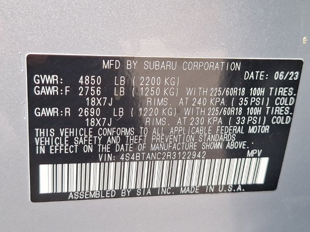 Certified 2024 Subaru Outback Limited AWD/4WD image 25