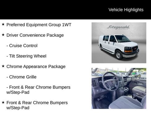 Used 2025 GMC Savana 2500 w/ Driver Convenience Package RWD image 9