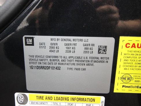 Used 2013 Chevrolet Malibu Eco w/ Power Convenience Package FWD image 26