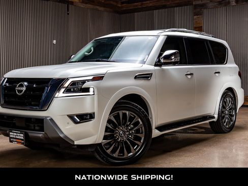 Used 2023 Nissan Armada Platinum w/ Captain's Chairs Package image 4